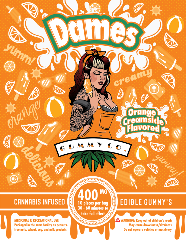 GOMMES AU THC POUR FEMMES | ALIMENTS 400 MG