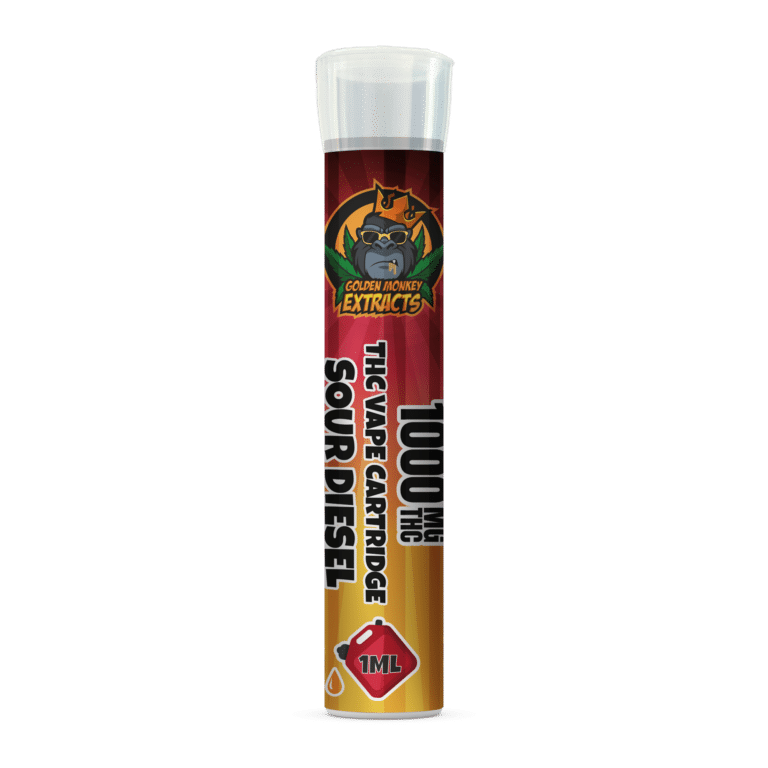 GOLDEN MONKEY EXTRACTS THC 510 VAPE CART | 1000MG