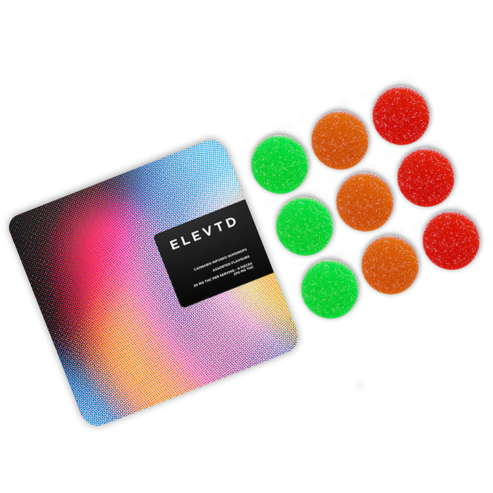 ELEVTD THC ASSORTED GUMMIES | 270MG EDIBLES