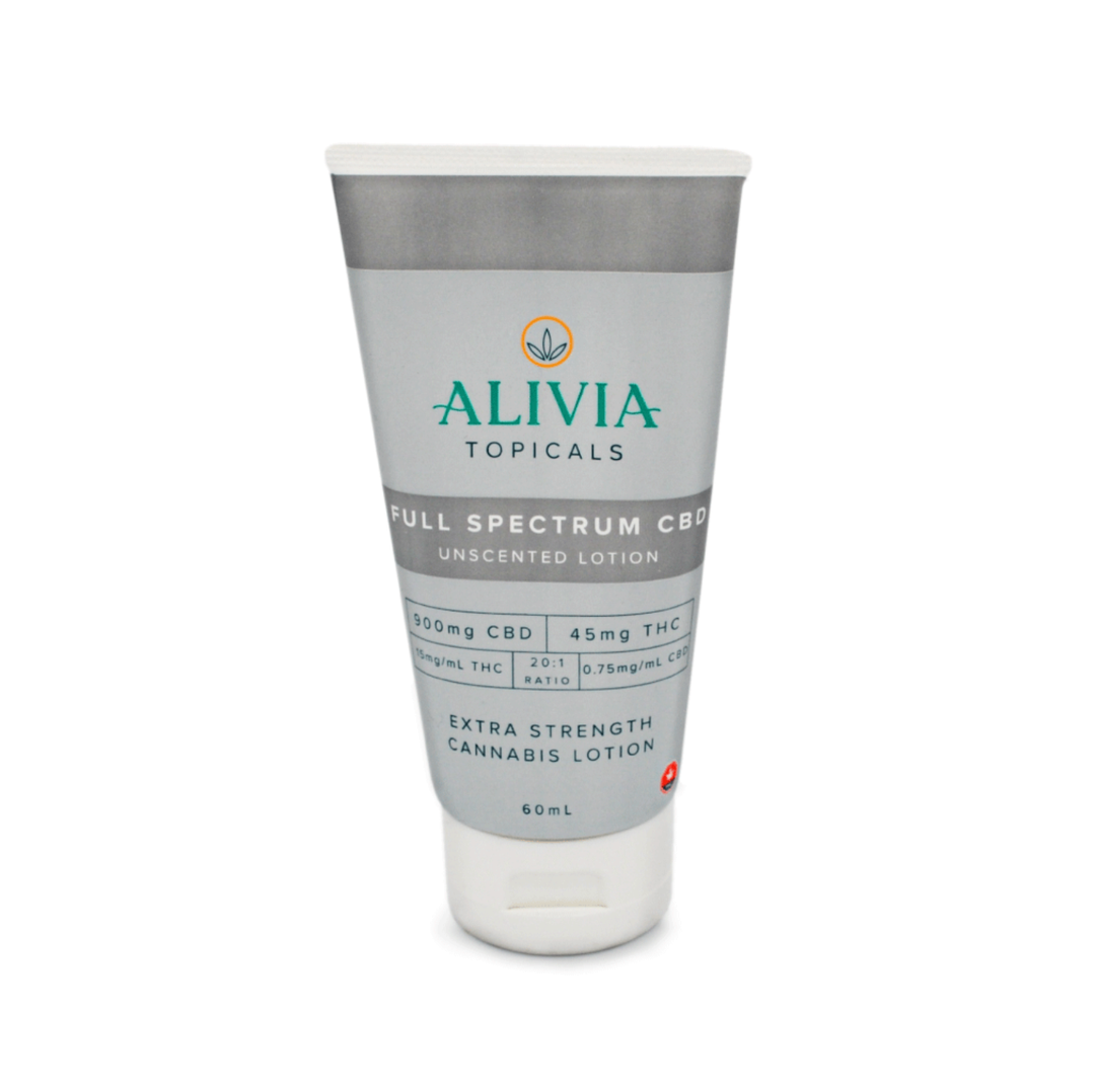 ALIVIA TOPICALS LOTION THC+CBD 20:1  FULL SPECTRUM | 60ML