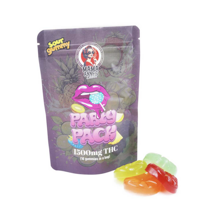 MAMA ANNE'S THC GUMMIES | 1500MG EDIBLES