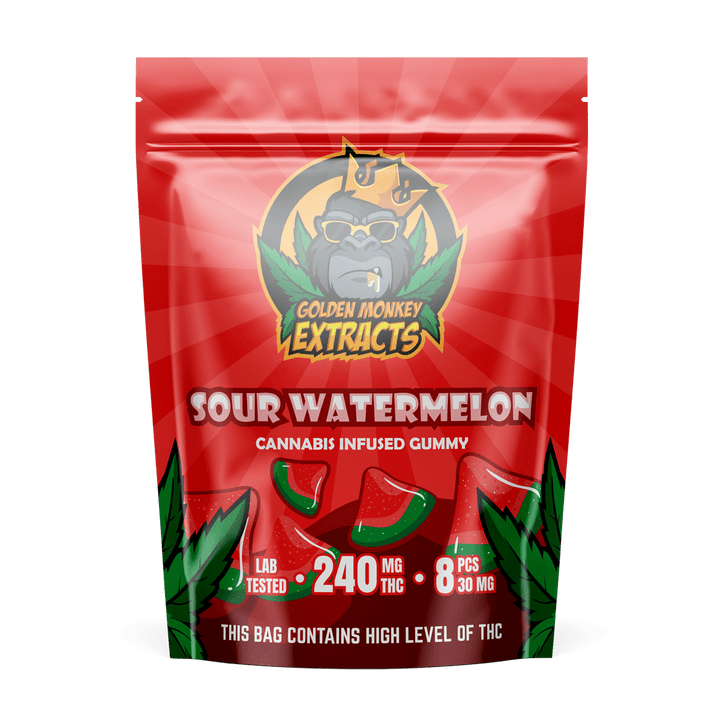 GOLDEN MONKEY EXTRACTS THC GUMMIES | 240MG EDIBLES