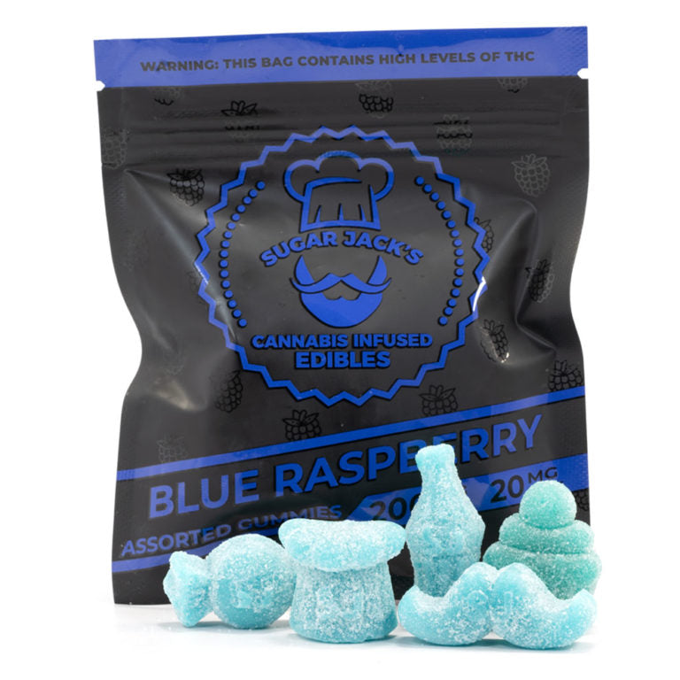 GOMMES AU THC SUGAR JACKS | ALIMENTS 200 MG 