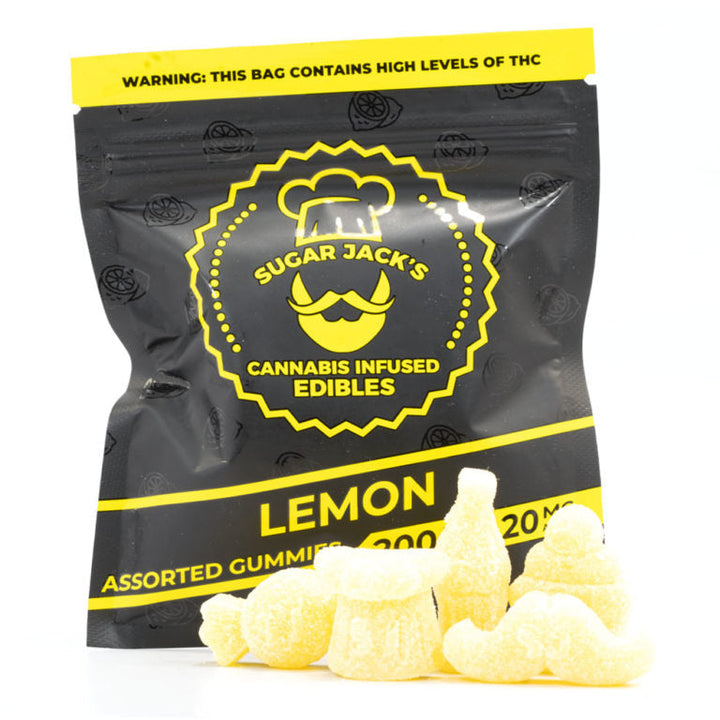 GOMMES AU THC SUGAR JACKS | ALIMENTS 200 MG 