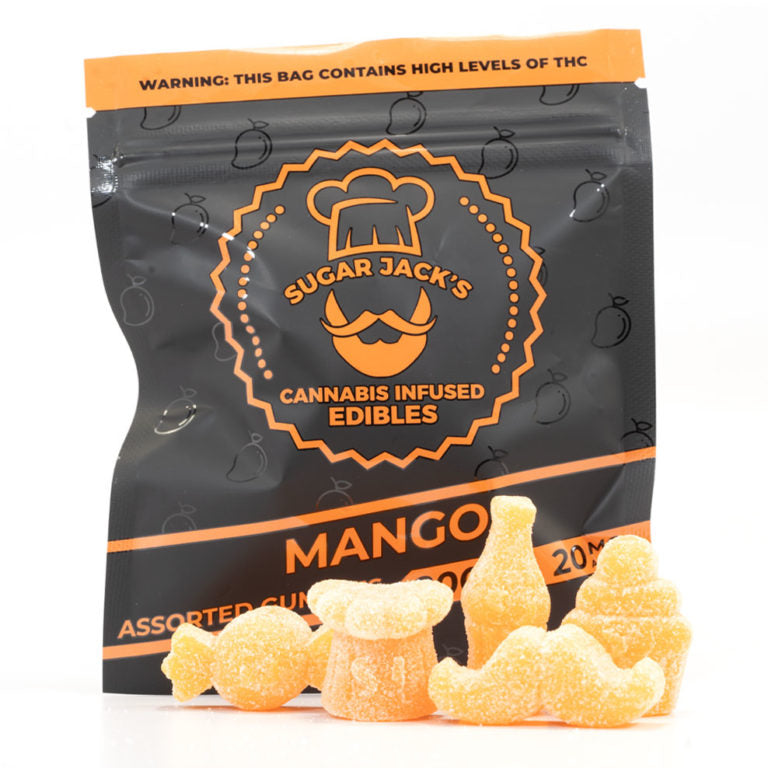 GOMMES AU THC SUGAR JACKS | ALIMENTS 200 MG 