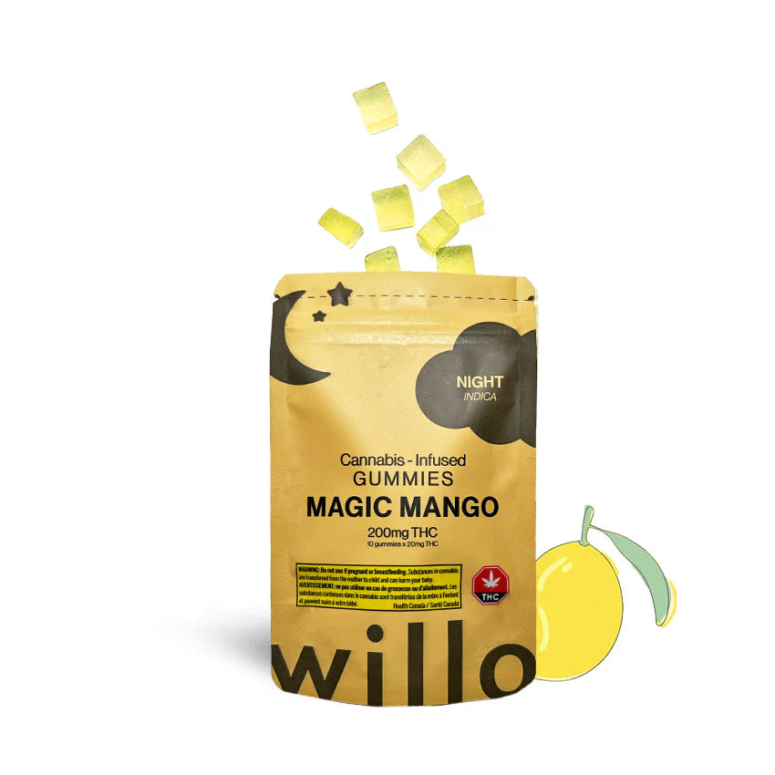 WILLO THC DAY & NIGHT GUMMIES | 200MG EDIBLES