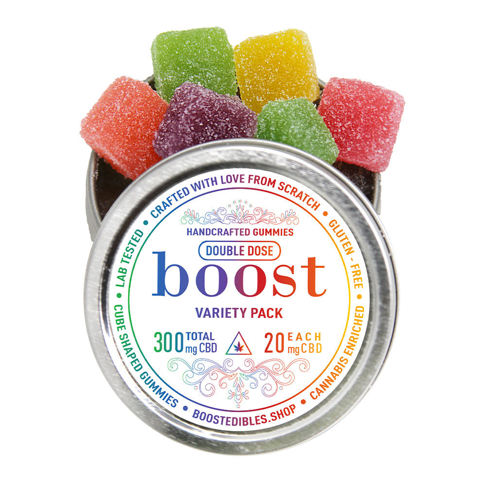 BOOST CBD GUMMIES | 300MG EDIBLES