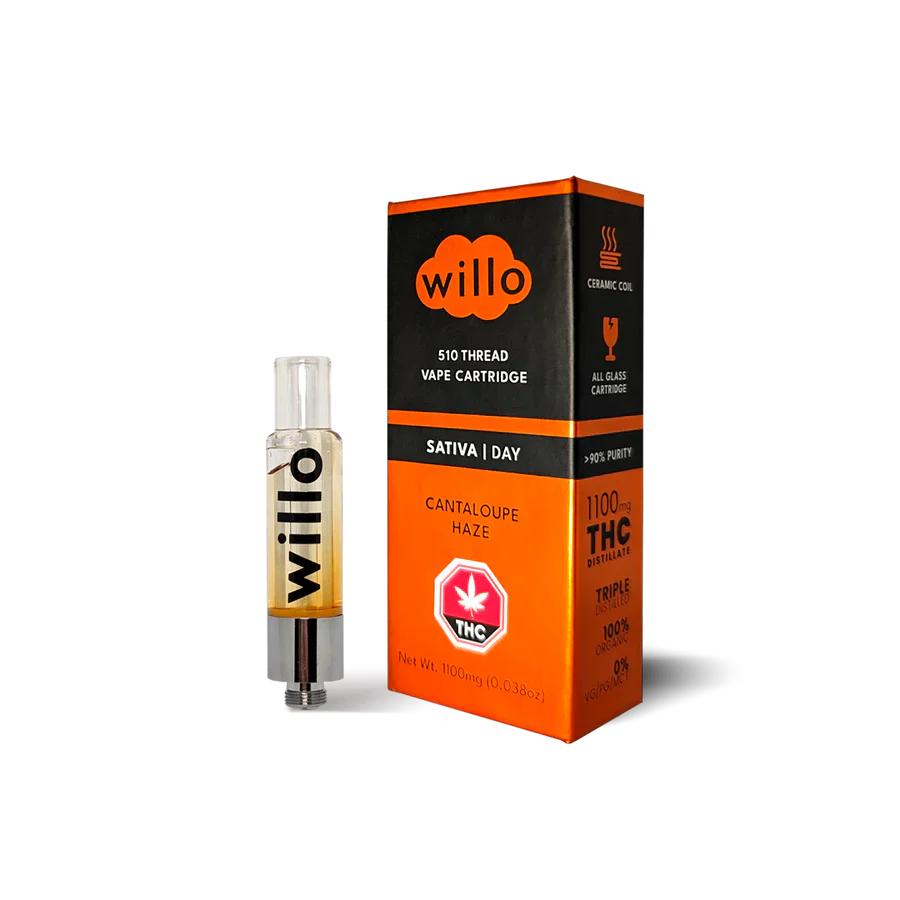 WILLO THC 510 VAPE CART | 1100MG