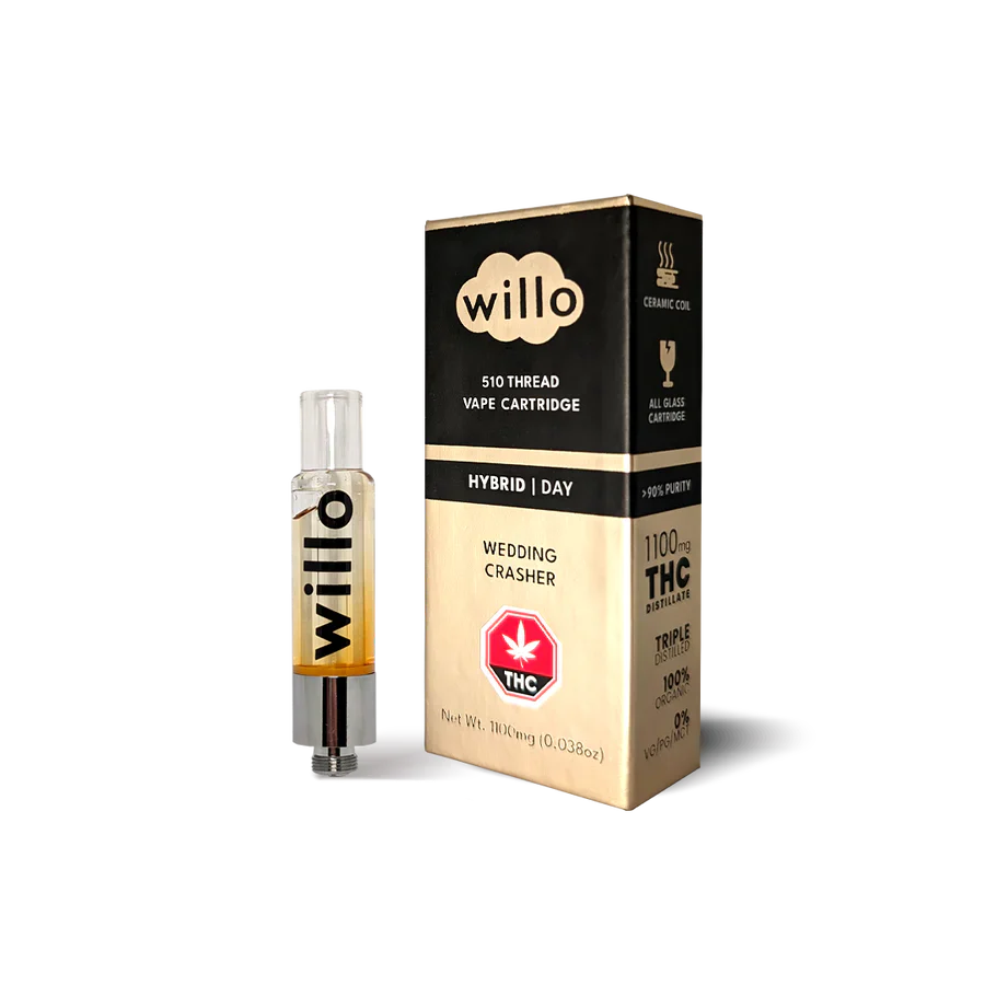 WILLO THC 510 VAPE CART | 1100MG