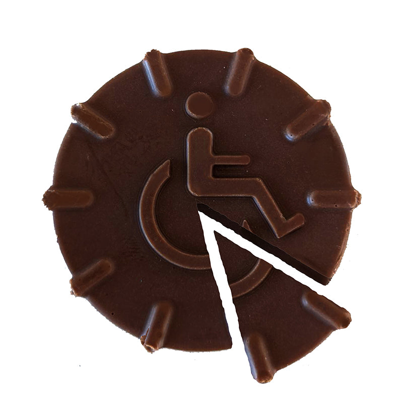 ATOMIC WHEELCHAIR THC MILK CHOCOATE | 500MG EDIBLES