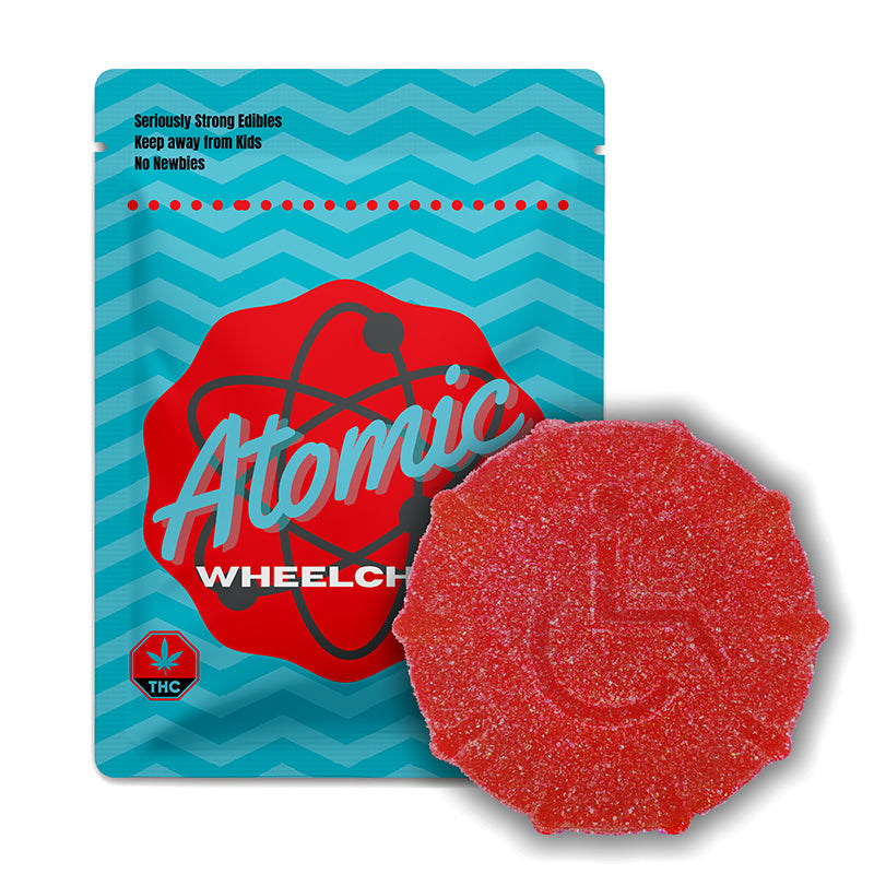 ATOMIC WHEELCHAIR THC VEGAN GUMMIES | 1000MG EDIBLES