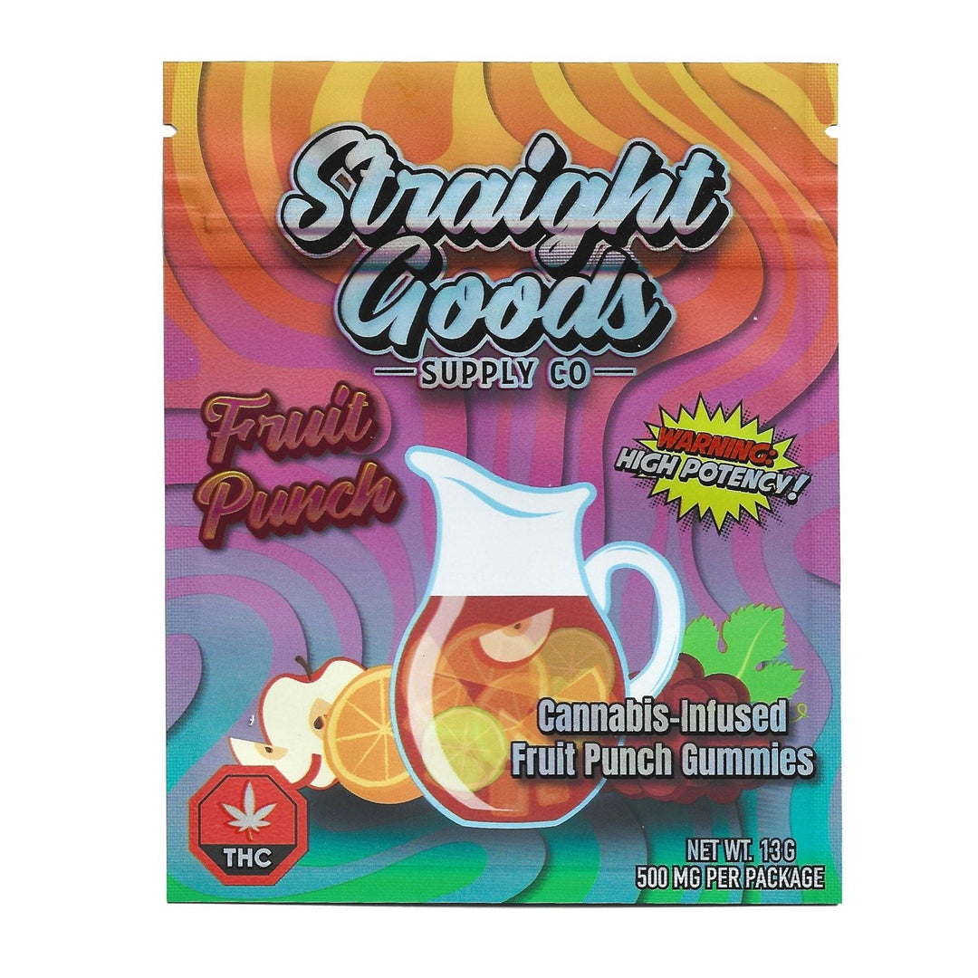 STRAIGHT GOODS SUPPLY CO THC GUMMIES | 500MG EDIBLES