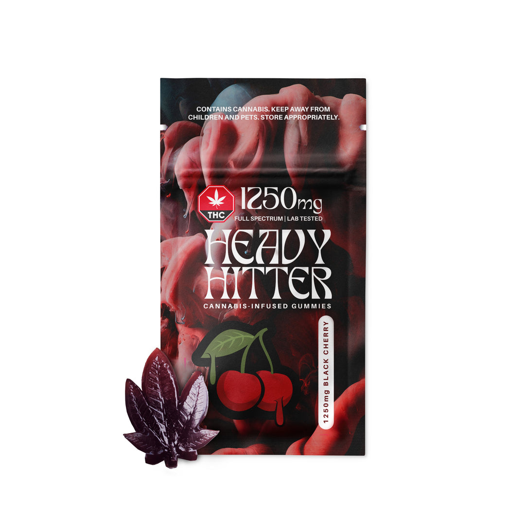 HEAVY HITTERS THC LEAF GUMMIES | 1250MG EDIBLES