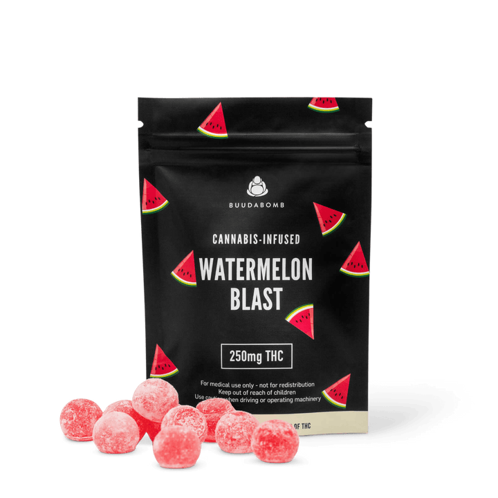 BUUDABOMB THC BLACK LABEL GUMMIES | 250MG EDIBLES