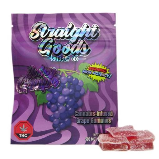 STRAIGHT GOODS SUPPLY CO THC GUMMIES | 500MG EDIBLES