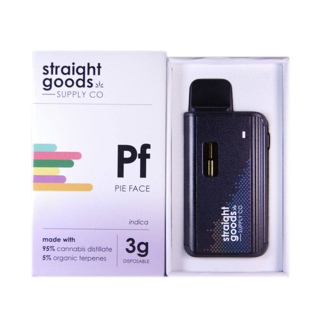 STRAIGHT GOODS SUPPLY CO THC DISPOSABLE VAPE PEN | 3000MG