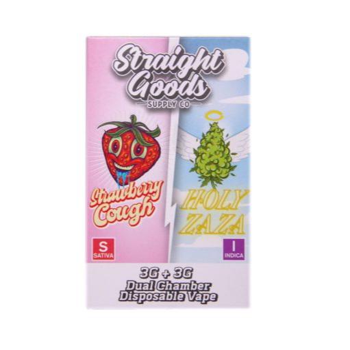 STRAIGHT GOODS SUPPLY CO THC DUAL DISPOSABLE VAPE PEN | 6000MG