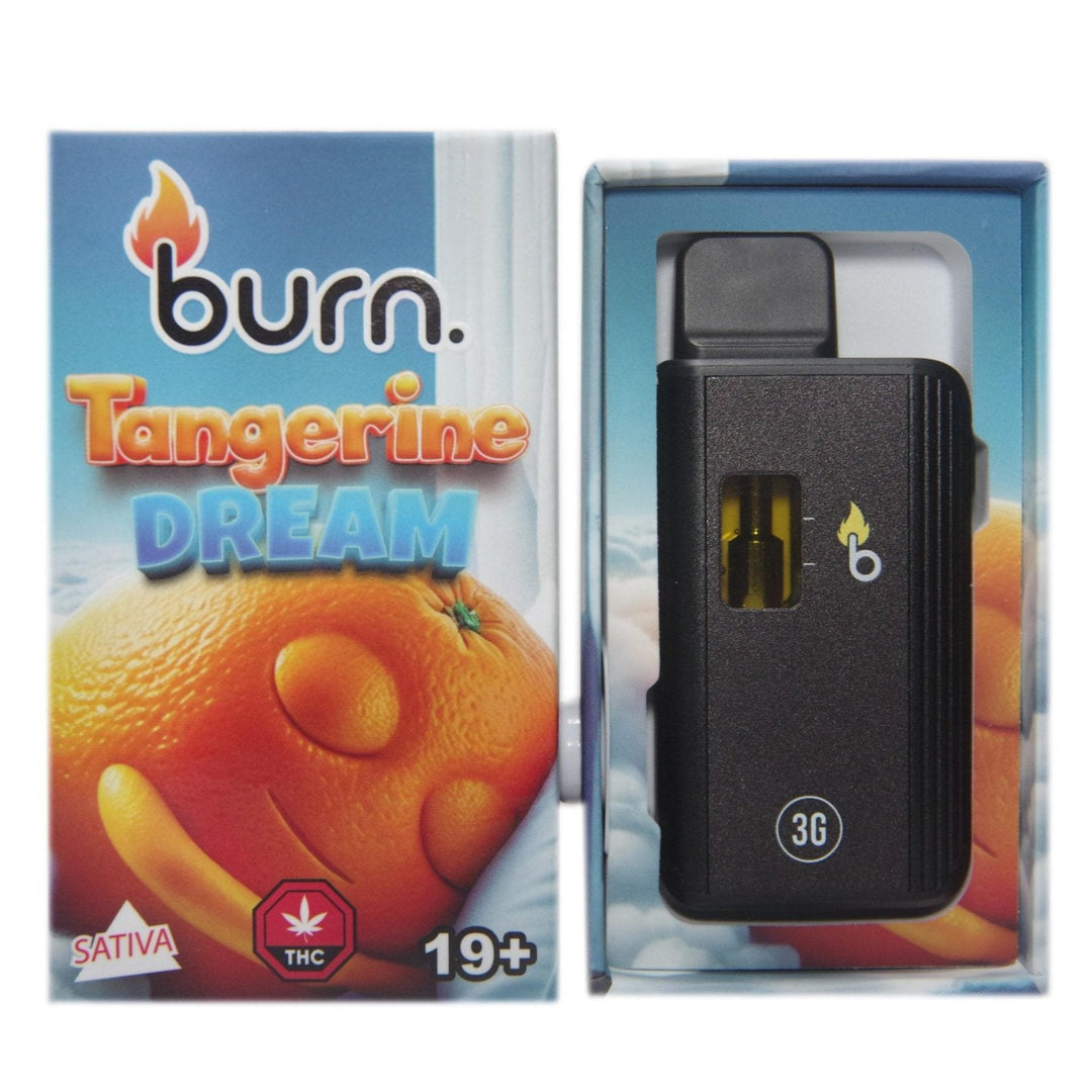 BURN THC DISPOSABLE VAPE PEN | 3000MG