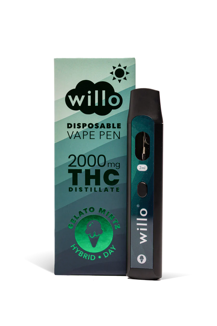 WILLO THC DISPOSABLE VAPE PEN | 2000MG