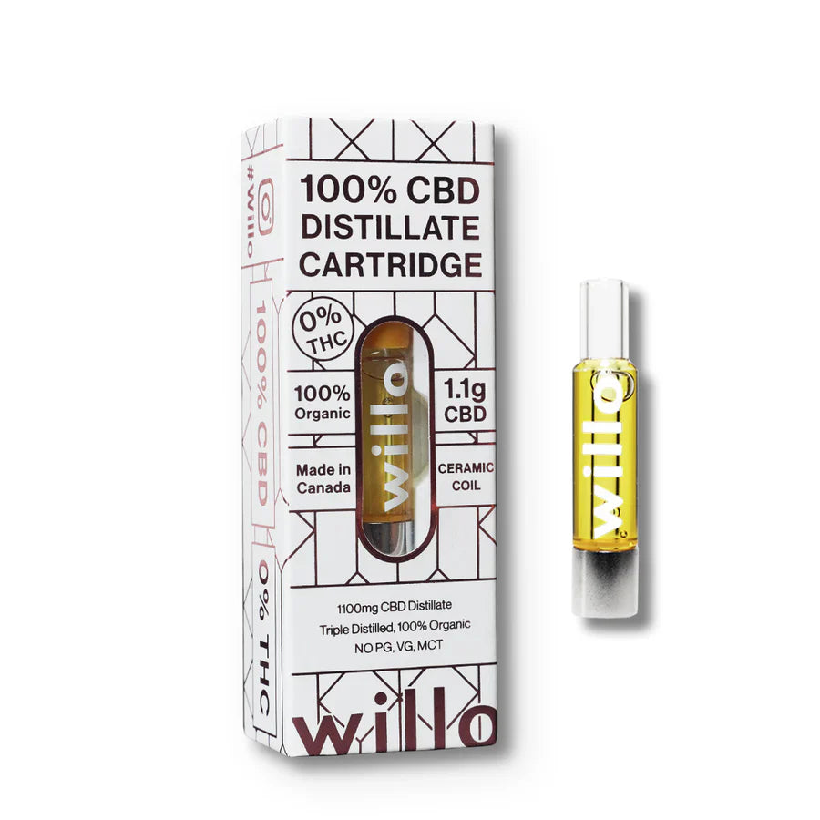 WILLO CBD 510 VAPE CART | 1100MG