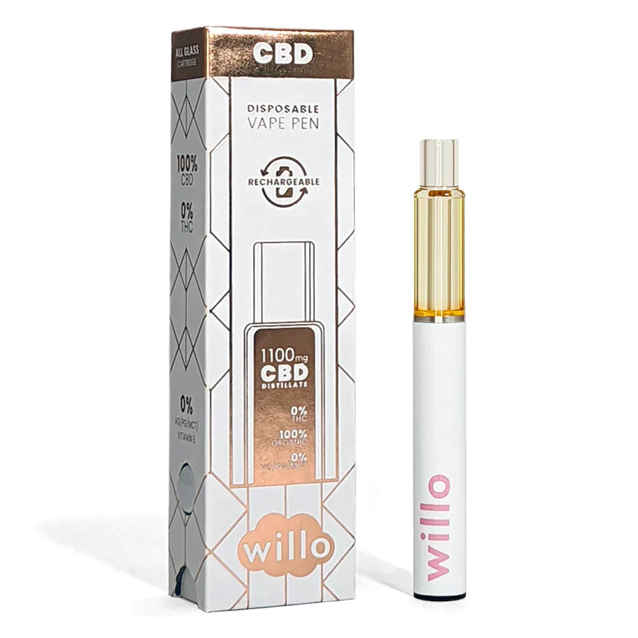 STYLO VAPE JETABLE CBD WILLO | 1100MG